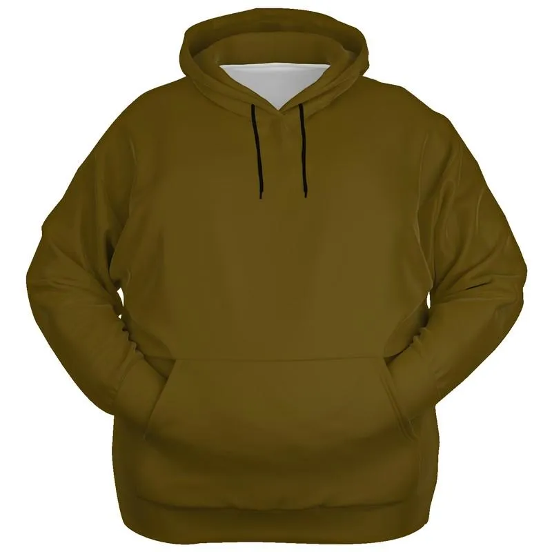 Dark Yellow Hoodie | Unisex | with PLUS sizes | C0M25Y100K80