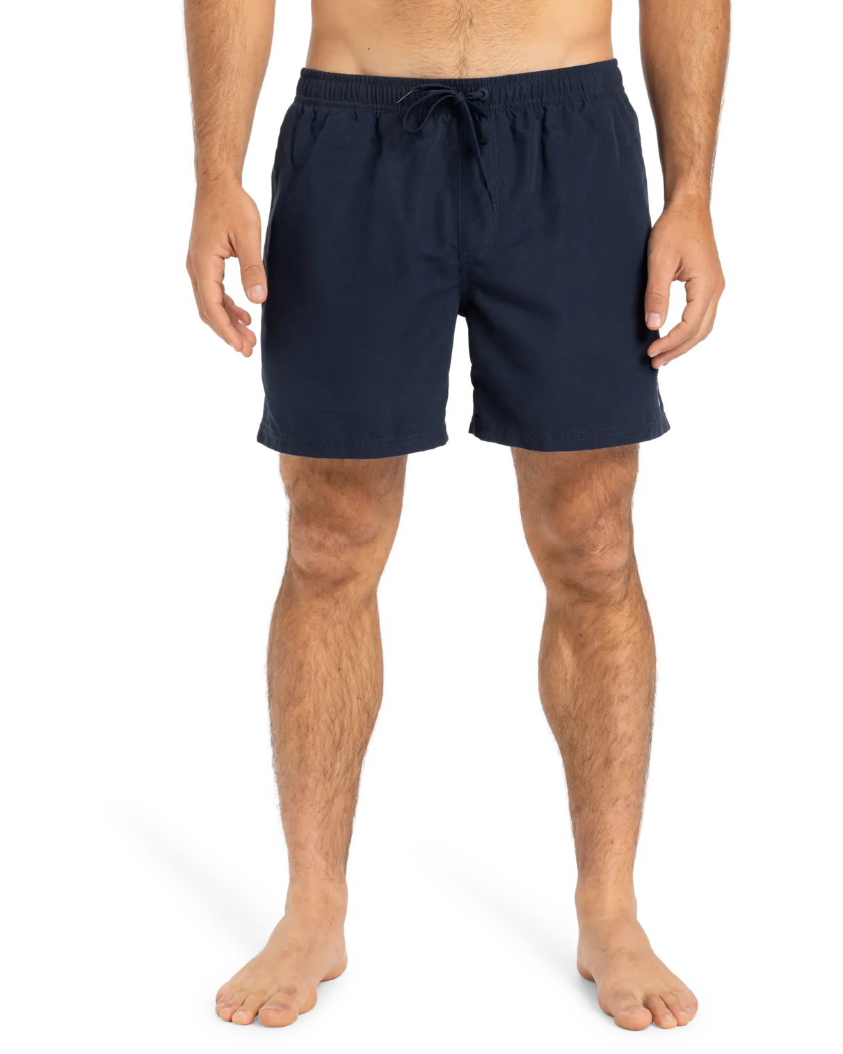 Fineline Volley Shorts in Dark Navy