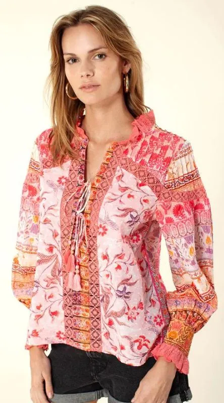 Hale Bob - Printed Selena Top 25RC2209 - last one