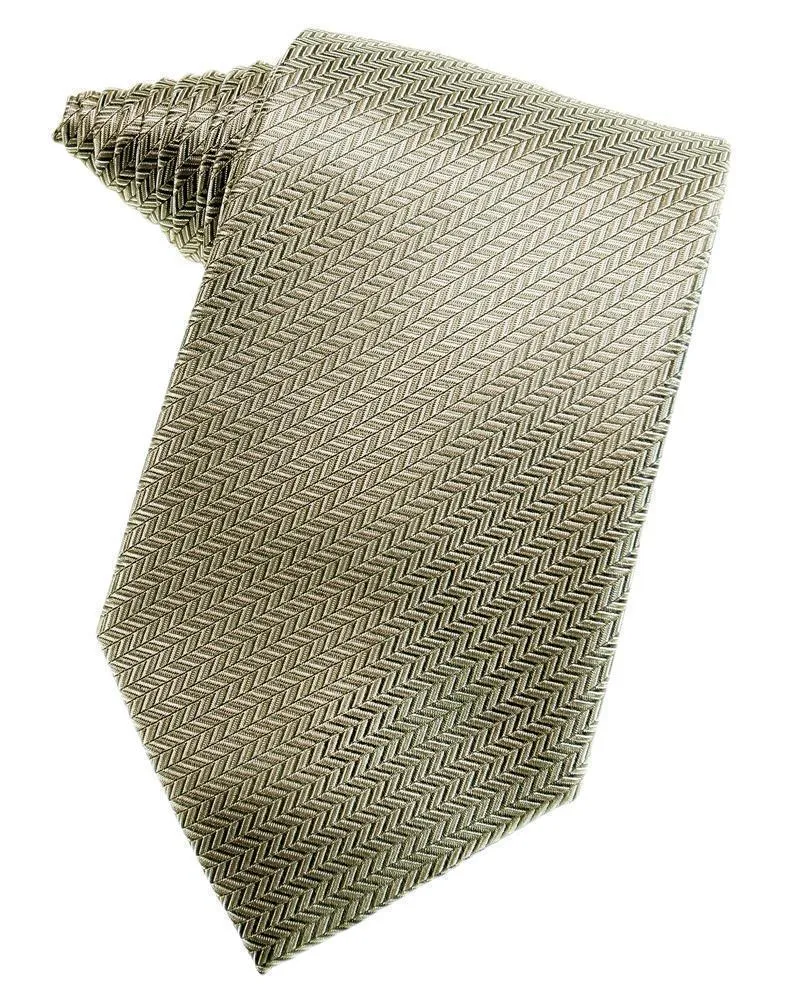 Pool Herringbone Necktie